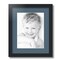 ArtToFrames 13x16" Matted Picture Frame with 9x12" Single Mat Photo Opening Framed in 1.25" Black and 2" Mat (FWM-3926-13x16)